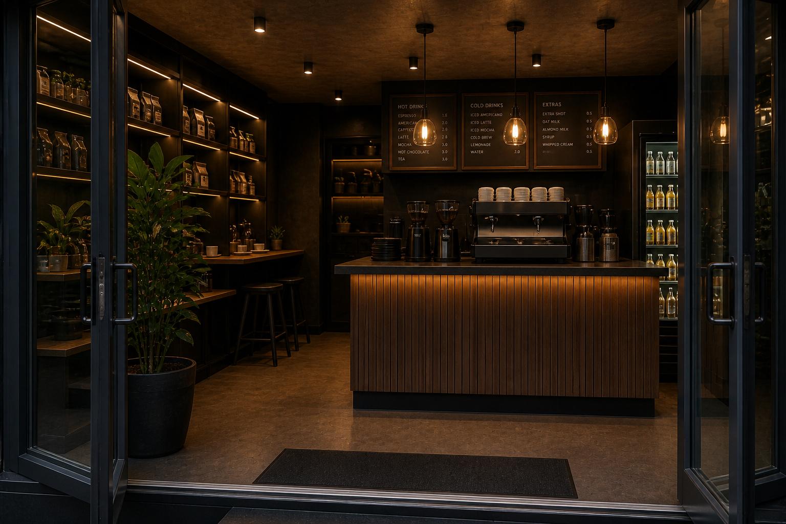 Innenausbau eines Premium Pop-up und Showroom Containers