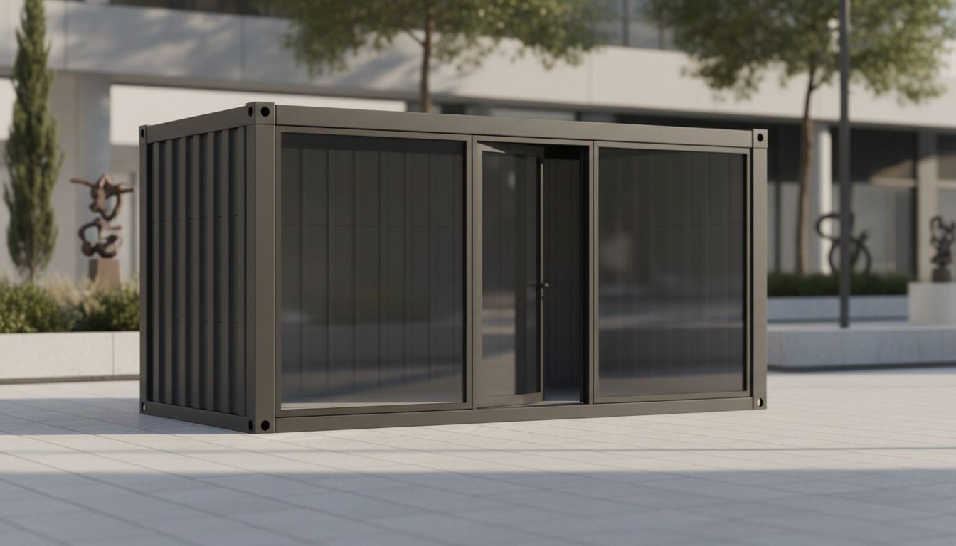 EX-RETAIL Verkaufscontainer anthrazit