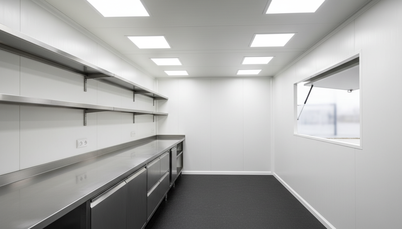 EX-RETAIL Innenansicht – Food Stand