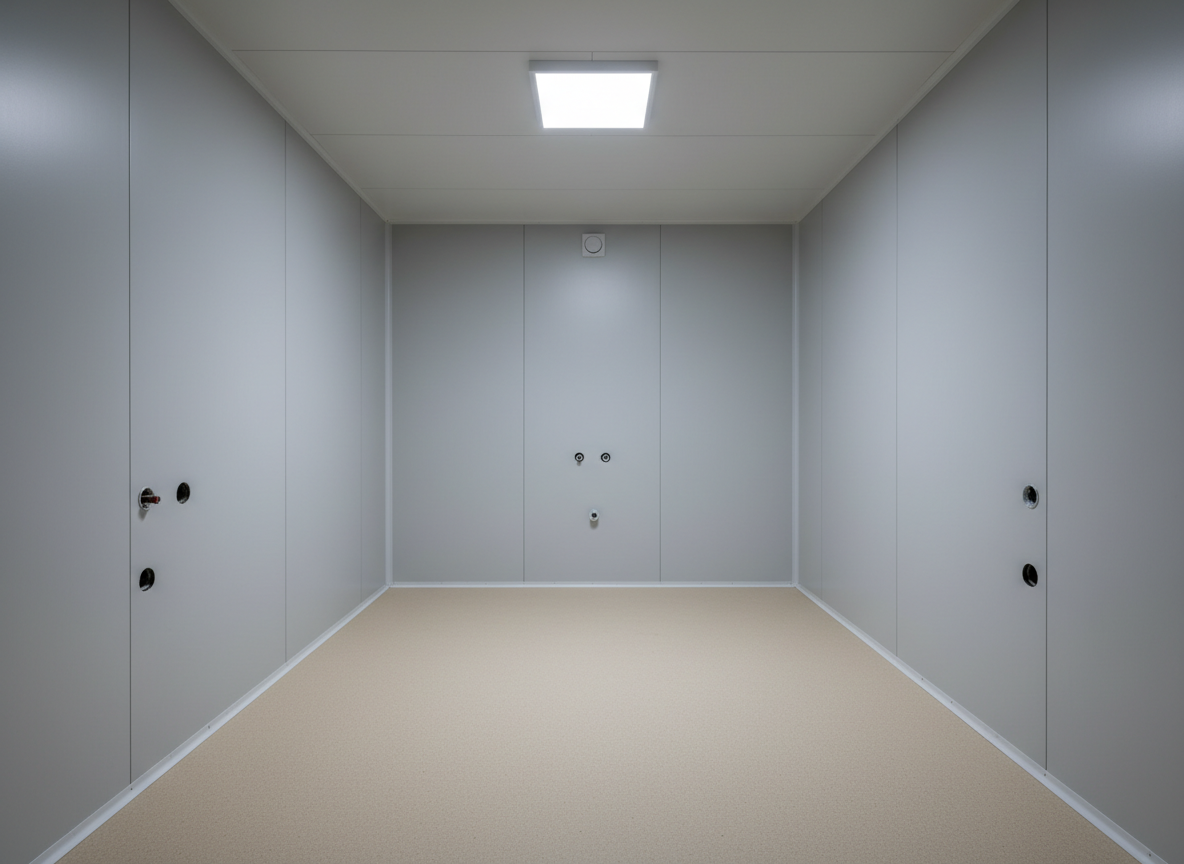 EX-SANITARY Innenansicht – leer