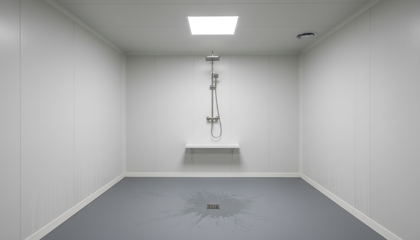 EX-SANITARY Innenansicht – Duschkabine