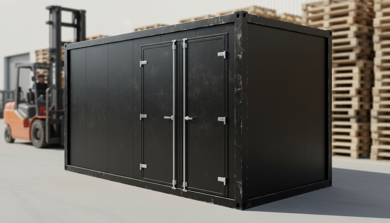 EX-STORAGE Lagercontainer schwarz