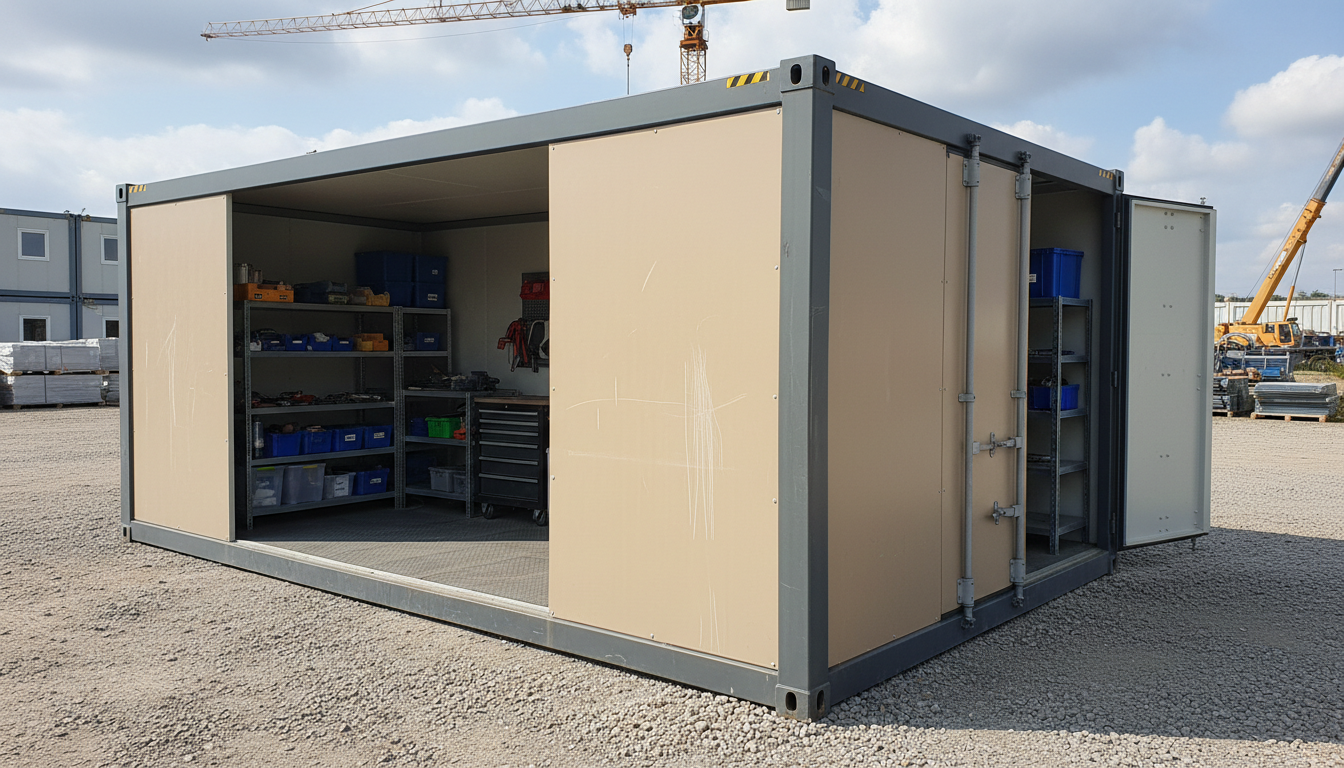 EX-STORAGE Lagercontainer Wüstensand