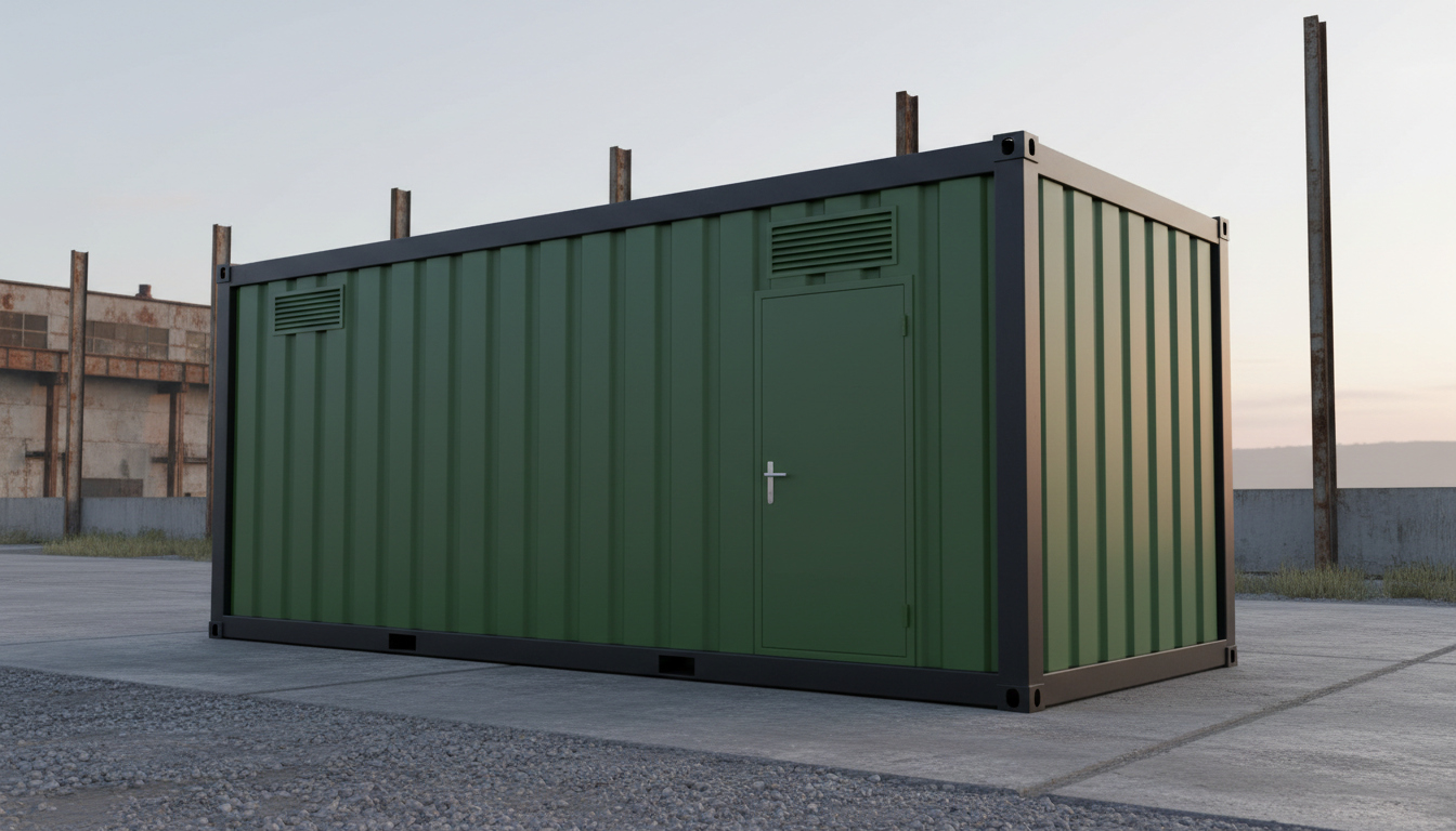 EX-STORAGE Lagercontainer oliv