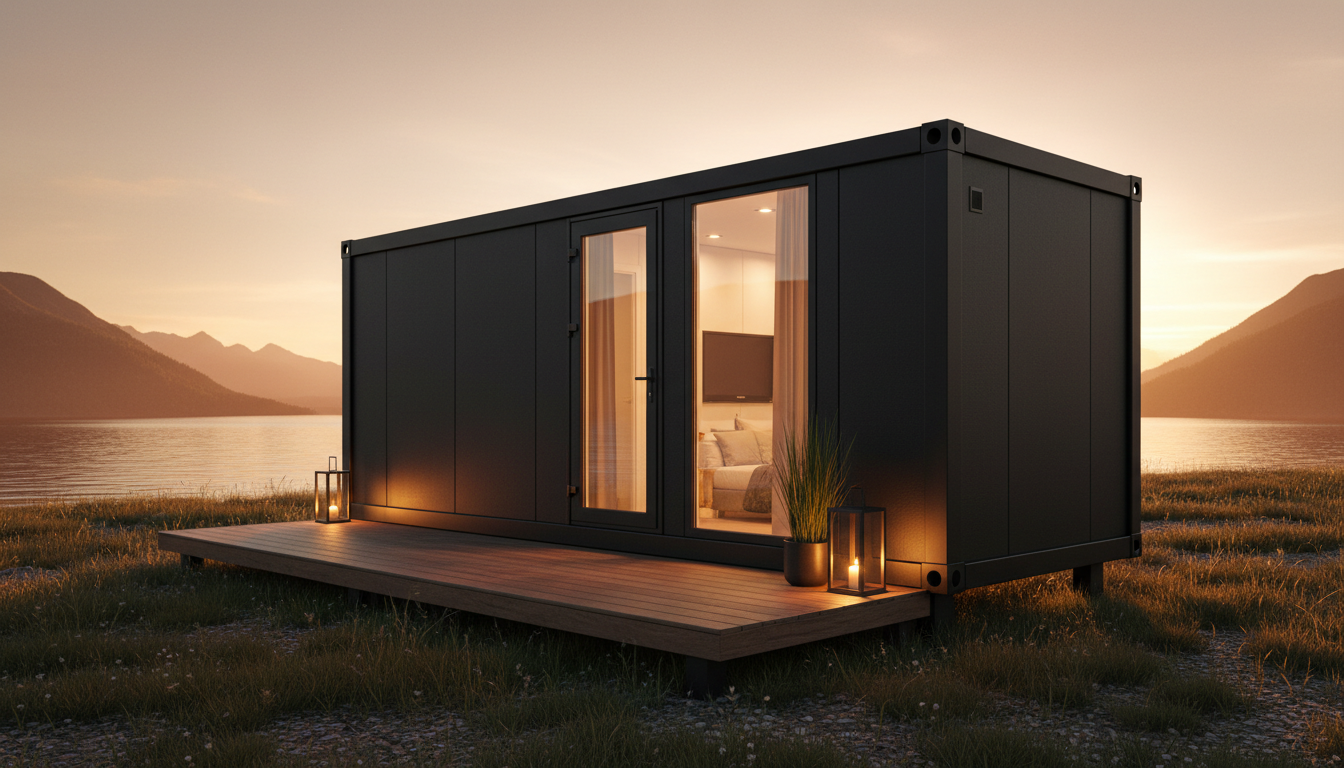 EX-LIVING Container als Airbnb-Style Unterkunft